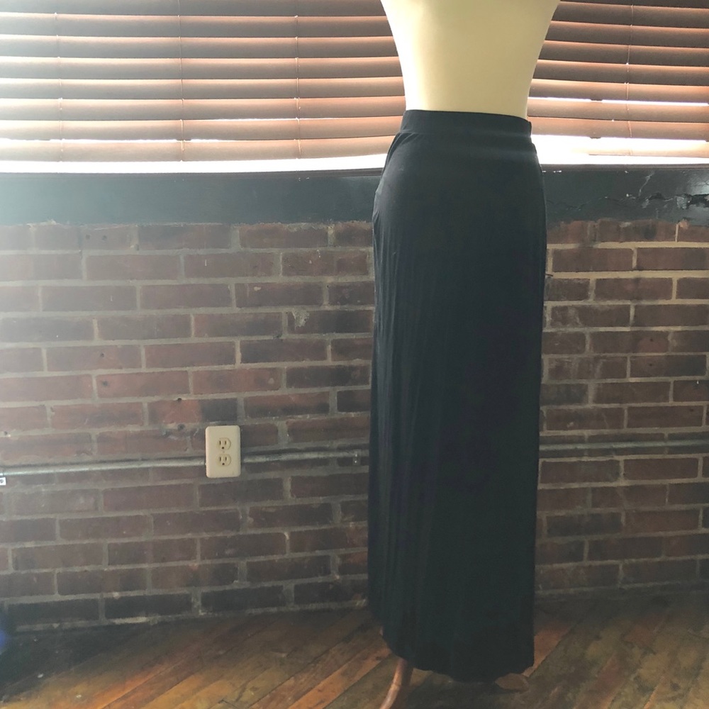 Maxi Skirt with Thigh High Slit